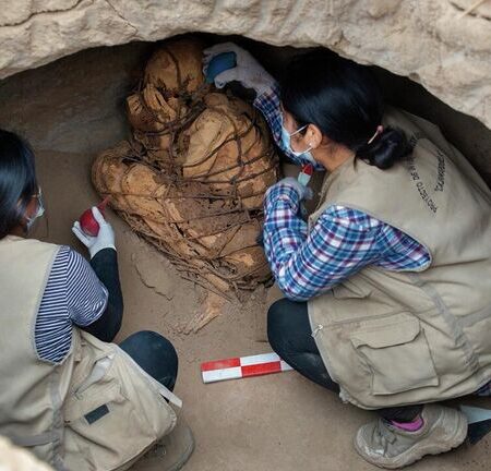 В пригороде Лимы найдена мумия женщины возрастом более тысячи лет