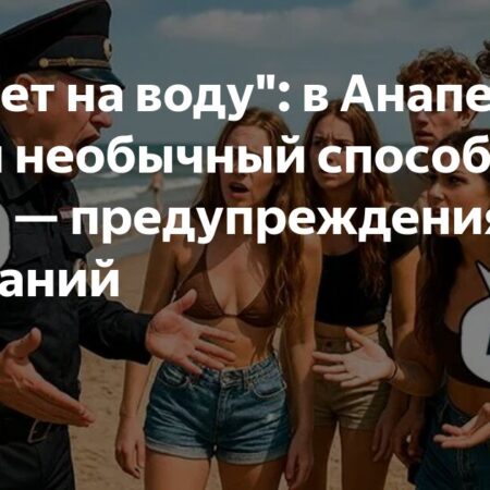 В Анапе туристов предупреждают о рисках купания и просят подписывать отказы