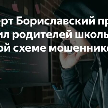 Родителей российских школьников предупредили о новой мошеннической схеме