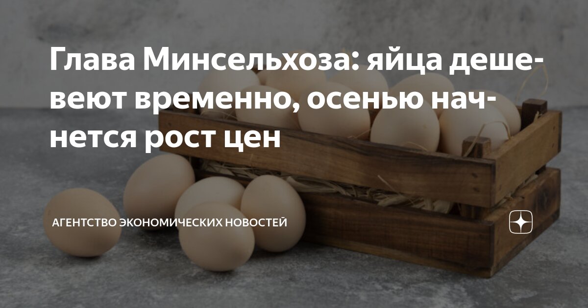 Preview Яйца снова дорожают? Прогноз на осень