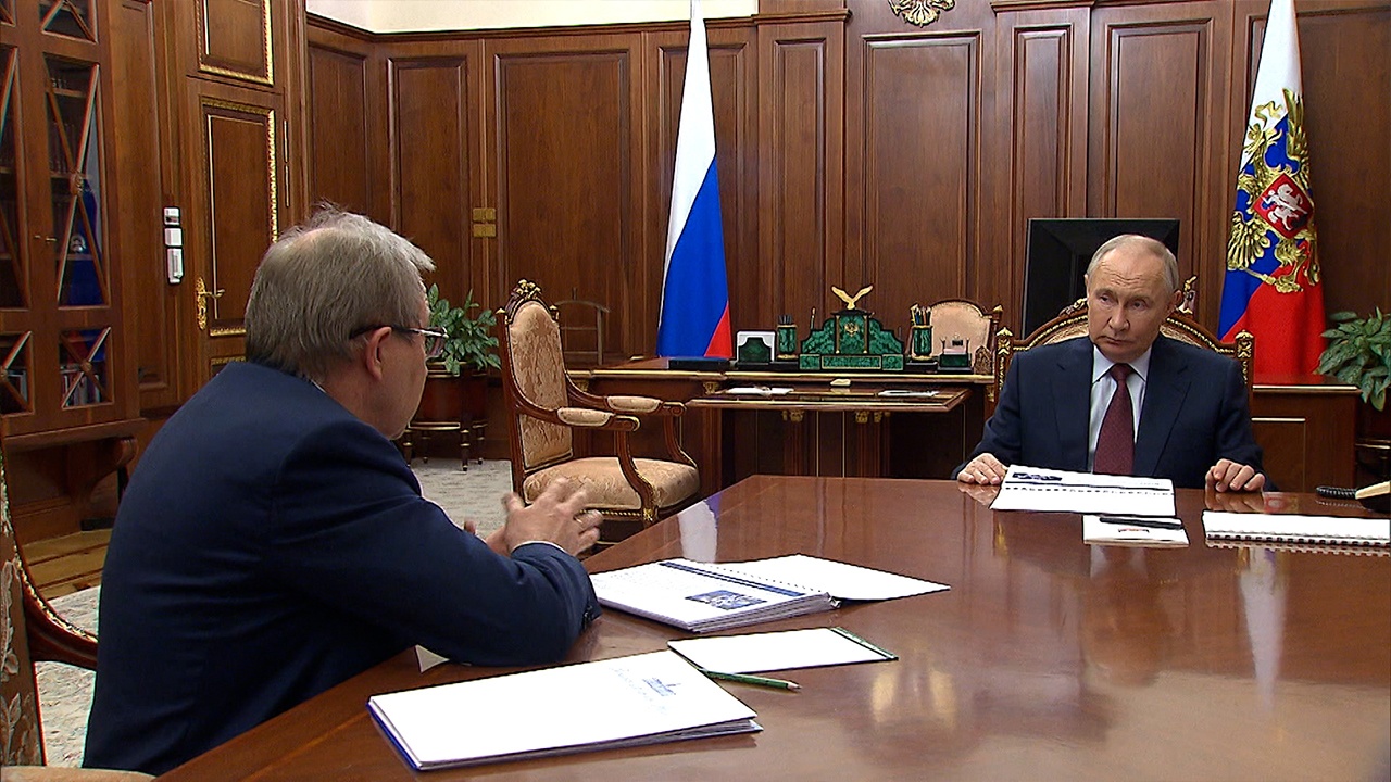 Preview Глава РАН Геннадий Красников представил Путину уникальные результаты в сфере гиперзвуковых технологий