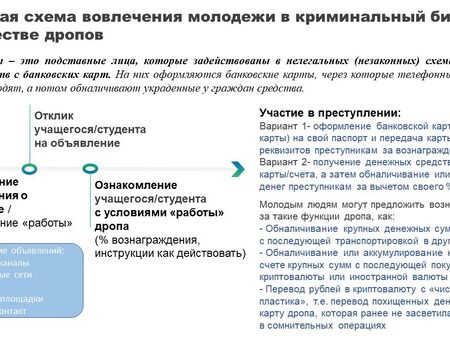 Схемы мошенников: Как россиян вовлекают в незаконные операции с деньгами