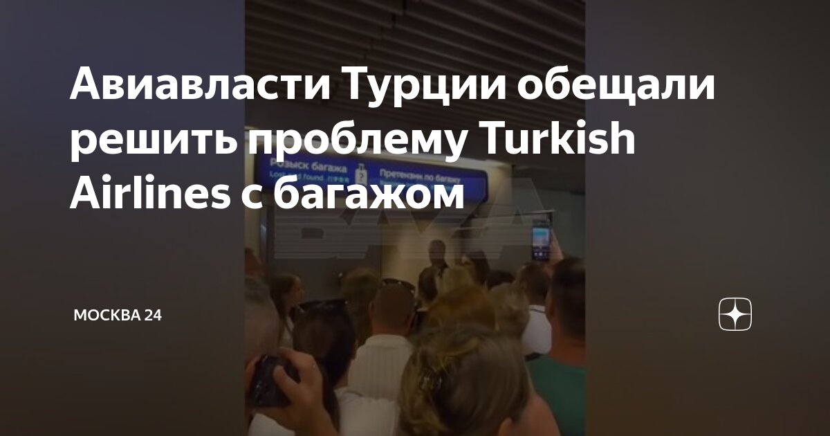 Preview Как решить проблемы с багажом у Turkish Airlines?