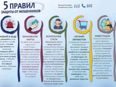 Пять ключевых правил для защиты от мошенников: советы от МВД