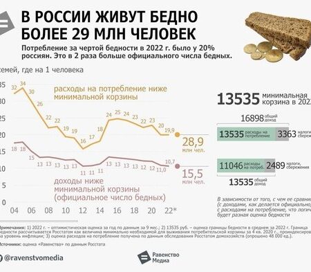 11 миллионов граждан России живут за чертой бедности: анализ ситуации