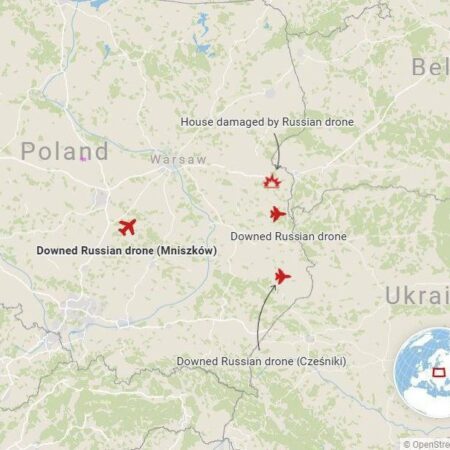 НАТО не считает инцидент с беспилотниками в Польше преднамеренной атакой