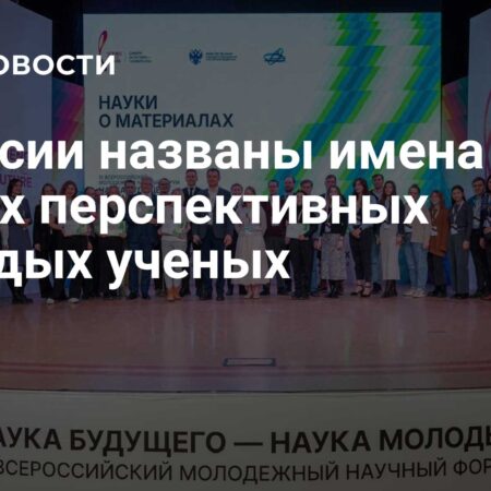 В России названы имена лучших молодых ученых