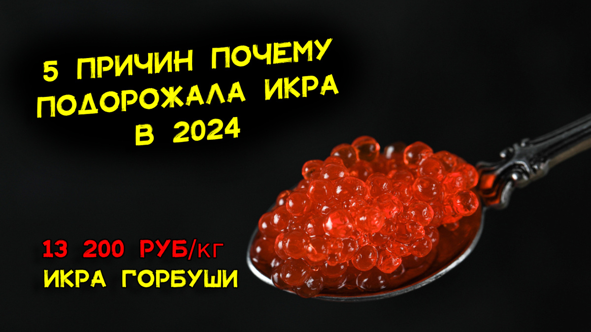 Preview Впервые с 2024 года красная икра стала доступнее