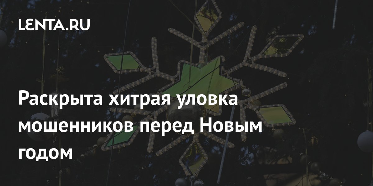 Preview Мошенническая схема перед Новым годом: Киберпреступники продают «премиум-елки»