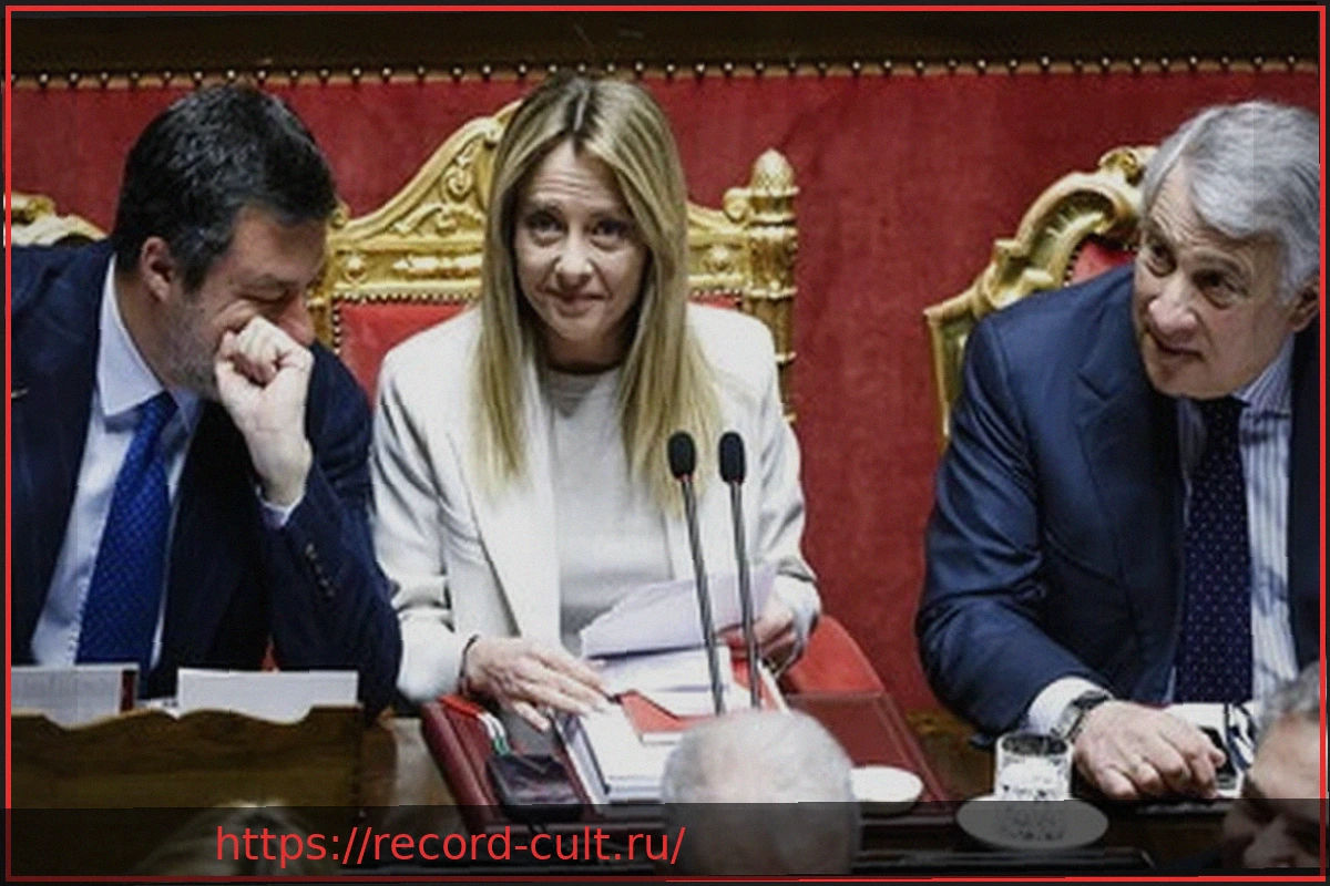 Preview Джорджа Мелони провела ужин-саммит с вице-премьерами Таяни и Сальвини