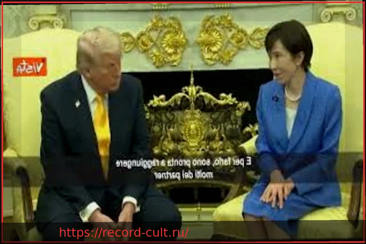 Preview Takaichi alla Casa Bianca: Solo Trump può portare la pace nel mondo