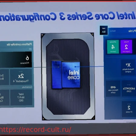 Intel представляет процессоры Core Ultra 3 Series для настольных ПК