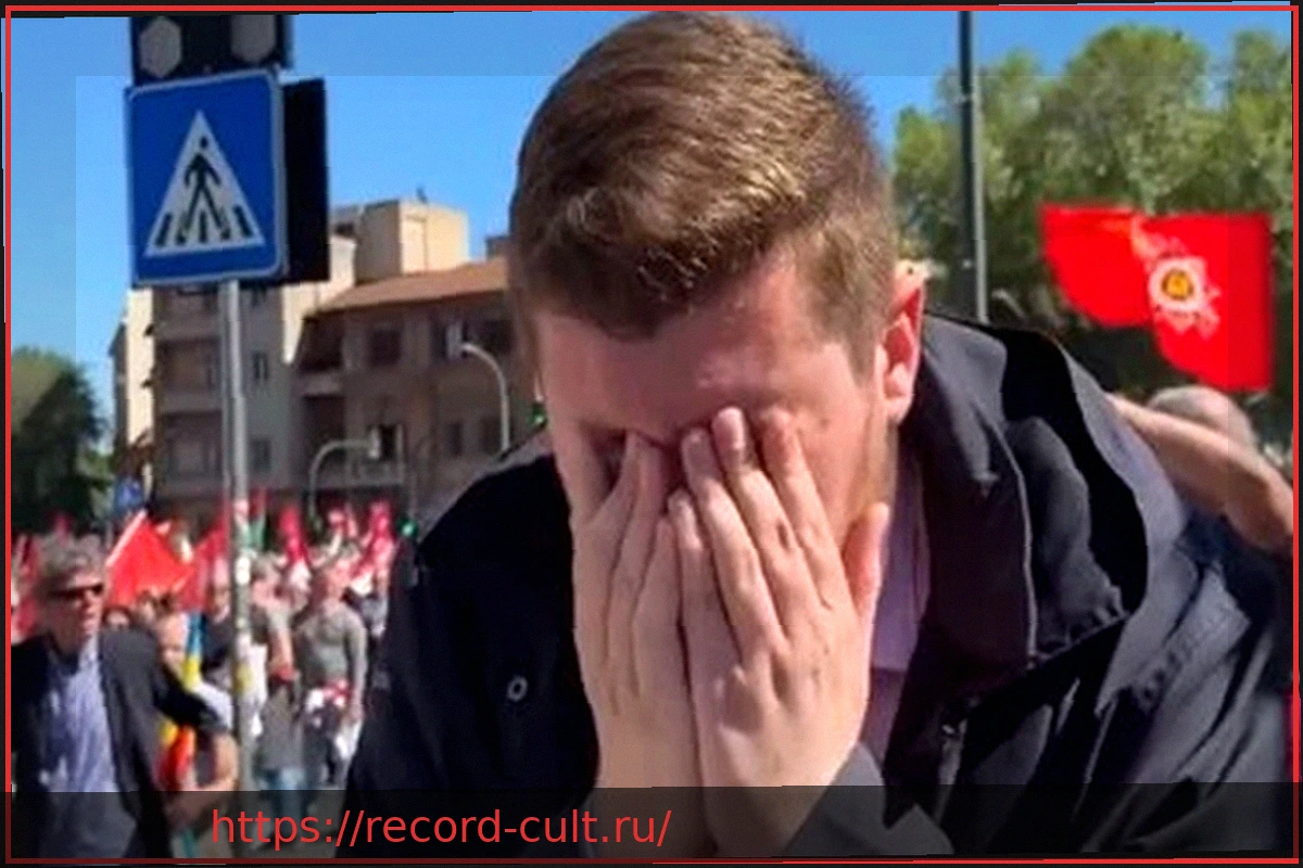 Preview Инцидент на 25 апреля: глава итальянских радикалов пострадал от перцового баллончика