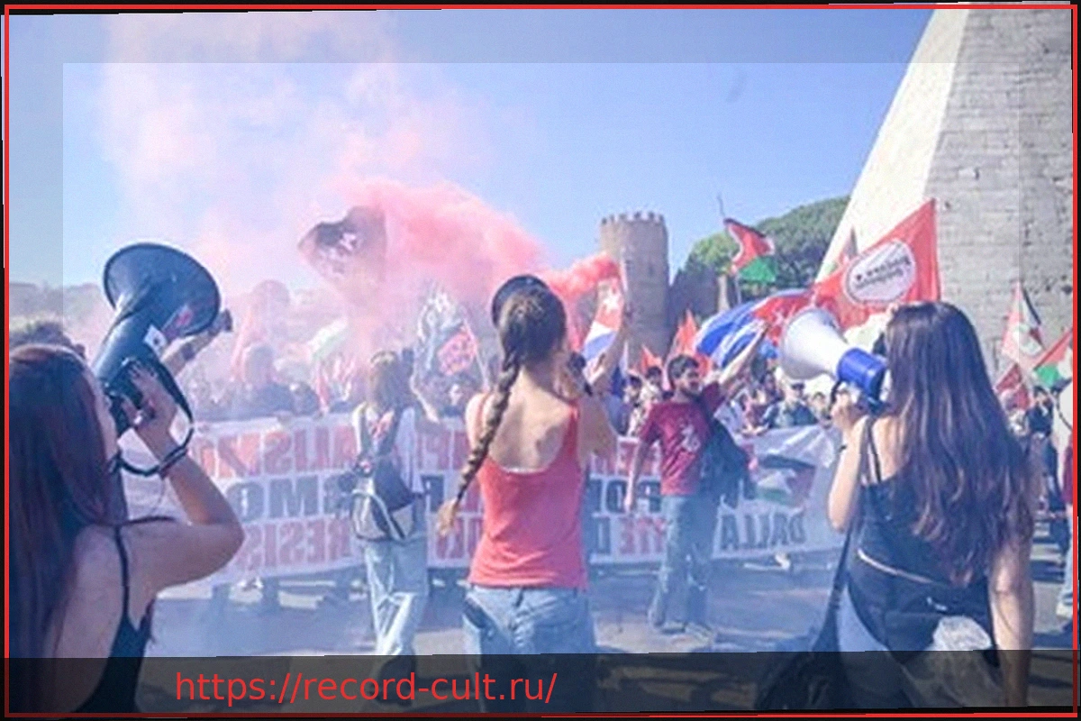 Preview 81-я годовщина 25 апреля: провокации, агрессия и ненависть про-палестинских активистов