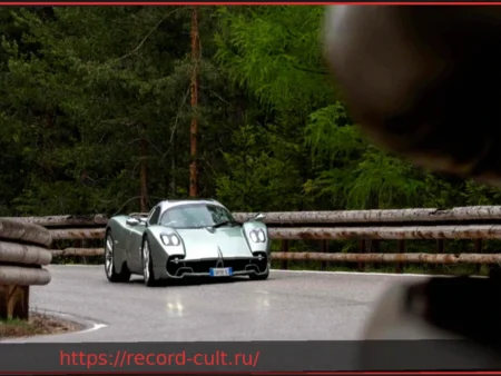 Pirelli Cyber Tyre: Путешествие с Pagani Utopia Roadster