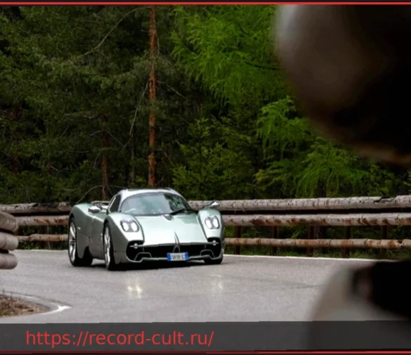 Pirelli Cyber Tyre: Путешествие с Pagani Utopia Roadster