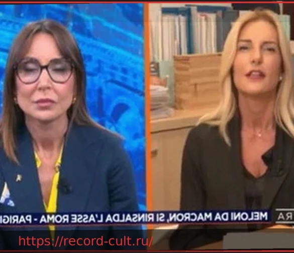Raffaella Paita: «Ecco perché Meloni ha cambiato idea su Macron», sconcerto in studio